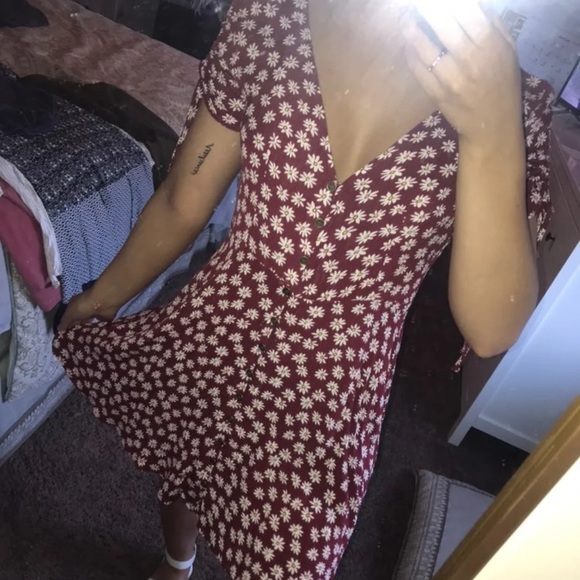 NEW Princess Polly Floral Button Front Mini Dress - Picture 5 of 7